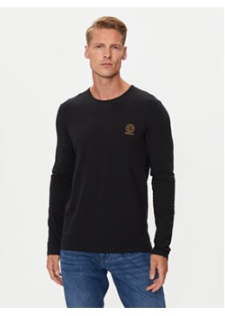 Versace Longsleeve AUU01007 1A10011 Czarny Regular Fit ze sklepu MODIVO w kategorii T-shirty męskie - zdjęcie 176618257