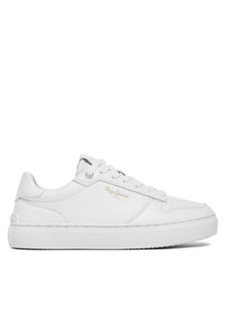 Pepe Jeans Sneakersy Camden Supra W PLS00002 Biały ze sklepu MODIVO w kategorii Trampki damskie - zdjęcie 176622326