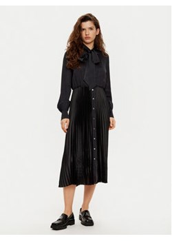 KARL LAGERFELD Sukienka koszulowa A1W13020 Czarny Regular Fit ze sklepu MODIVO w kategorii Sukienki - zdjęcie 176628239