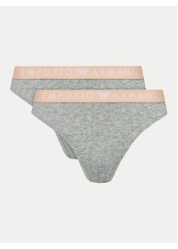 Emporio Armani Underwear Komplet 2 par fig brazylijskich 163337 4F227 00948 Szary ze sklepu MODIVO w kategorii Majtki damskie - zdjęcie 176635528