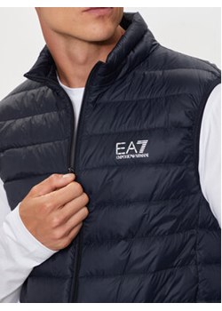 EA7 Emporio Armani Kamizelka 8NPQ06 PNGPZ 1562 Granatowy Regular Fit ze sklepu MODIVO w kategorii Kamizelki męskie - zdjęcie 176636896