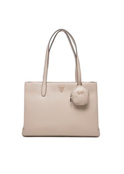 Guess Torebka Power Play (BG) HWBG90 06230 Écru ze sklepu MODIVO w kategorii Torby Shopper bag - zdjęcie 176637587