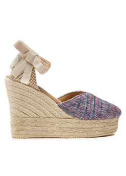 Manebi Espadryle Acapulco Heart-Shaped Wedge Espadrilles G 0.6 WH Różowy ze sklepu MODIVO w kategorii Espadryle damskie - zdjęcie 176640808