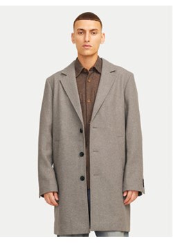 Jack&Jones Płaszcz wełniany Harris 12263845 Beżowy Regular Fit ze sklepu MODIVO w kategorii Płaszcze męskie - zdjęcie 176641957