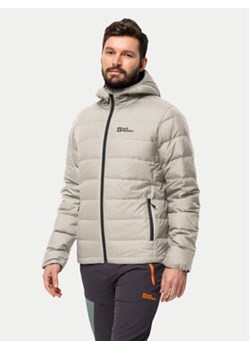 Jack Wolfskin Kurtka puchowa Ather Down 1207671 Szary Regular Fit ze sklepu MODIVO w kategorii Kurtki męskie - zdjęcie 176646479