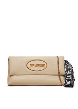 LOVE MOSCHINO Torebka JC4034PP1LLE111A Écru ze sklepu MODIVO w kategorii Kopertówki - zdjęcie 176648178