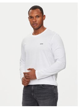 Hugo Longsleeve Derol222 50466159 Biały Regular Fit ze sklepu MODIVO w kategorii T-shirty męskie - zdjęcie 176648848