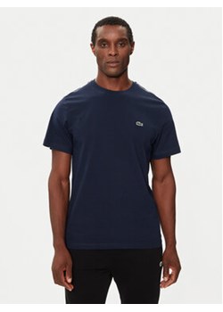 Lacoste T-Shirt TH7404 Granatowy Regular Fit ze sklepu MODIVO w kategorii T-shirty męskie - zdjęcie 176653918