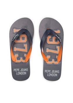 Pepe Jeans Japonki Hawi 1973 PMS70135 Granatowy ze sklepu MODIVO w kategorii Klapki męskie - zdjęcie 176656827