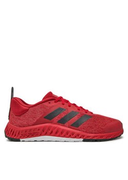 adidas Buty na siłownię Everyset ID8643 Czerwony ze sklepu MODIVO w kategorii Buty sportowe męskie - zdjęcie 176657327