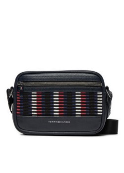 Tommy Hilfiger Saszetka Th Corp Leather Camera AM0AM12722 Granatowy ze sklepu MODIVO w kategorii Saszetki - zdjęcie 176661009