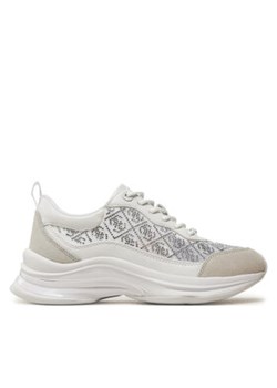 Guess Sneakersy Zazzie2 FLFZZ2 FAL12 Biały ze sklepu MODIVO w kategorii Buty sportowe damskie - zdjęcie 176661855