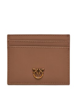 Pinko Etui na karty kredytowe Card Holder Simply AI 24-25 PCPL 103762 A0F1 Brązowy ze sklepu MODIVO w kategorii Portfele damskie - zdjęcie 176668736