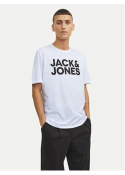 Jack&Jones T-Shirt Corp Logo 12151955 Biały Standard Fit ze sklepu MODIVO w kategorii T-shirty męskie - zdjęcie 176668849