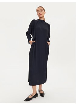 Max Mara Leisure Sukienka codzienna Faraone 2426626067 Granatowy Relaxed Fit ze sklepu MODIVO w kategorii Sukienki - zdjęcie 176669805