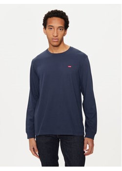 Levi's® Longsleeve Original Logo Tee 72848-0001 Granatowy Regular Fit ze sklepu MODIVO w kategorii T-shirty męskie - zdjęcie 176670308