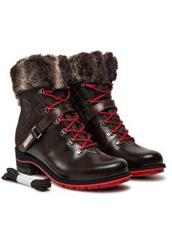 Rossignol Botki 1907 Megeve 2.0 RNMW510 Brązowy ze sklepu MODIVO w kategorii Botki - zdjęcie 176671826