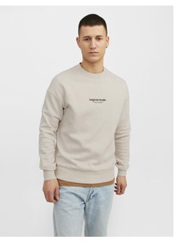 Jack&Jones Bluza Vesterbro 12241694 Beżowy Relaxed Fit ze sklepu MODIVO w kategorii Bluzy męskie - zdjęcie 176672387