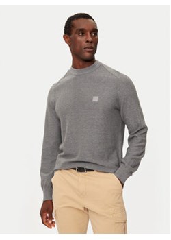 Boss Sweter Anion_S 50527584 Szary Regular Fit ze sklepu MODIVO w kategorii Swetry męskie - zdjęcie 176676285