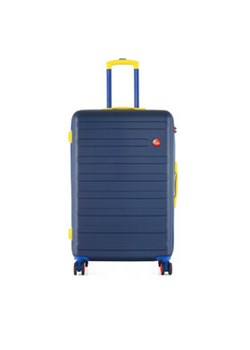 Semi Line Walizka duża T5847-3 Granatowy ze sklepu MODIVO w kategorii Walizki - zdjęcie 176678456