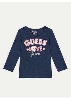 Guess Bluzka K4BI16 J1314 Granatowy Regular Fit ze sklepu MODIVO w kategorii T-shirty chłopięce - zdjęcie 176681248