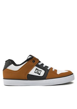 DC Sneakersy Pure Elastic ADBS300256-WEW Brązowy ze sklepu MODIVO w kategorii Buty sportowe dziecięce - zdjęcie 176686369