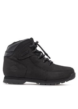 Timberland Trapery Euro Rock TB0A43N20011 Czarny ze sklepu MODIVO w kategorii Buty trekkingowe dziecięce - zdjęcie 176689889