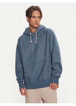 Champion Bluza 218800 Niebieski Regular Fit ze sklepu MODIVO w kategorii Bluzy męskie - zdjęcie 176690659