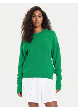 Lacoste Sweter AF9551 Zielony Regular Fit ze sklepu MODIVO w kategorii Swetry damskie - zdjęcie 176691649