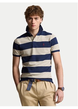 Polo Ralph Lauren Polo 710941434001 Granatowy Custom Slim Fit ze sklepu MODIVO w kategorii T-shirty męskie - zdjęcie 176694937