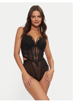 Hunkemöller Body Daisy 206242 Czarny ze sklepu MODIVO w kategorii Body damskie - zdjęcie 176699207