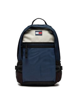 Tommy Jeans Plecak Mochila color block con logo engomado de hombre AM0AM12611 Granatowy ze sklepu MODIVO w kategorii Plecaki - zdjęcie 176699965