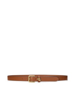 LAUREN RALPH LAUREN Pasek Damski 412968763002 Brązowy ze sklepu MODIVO w kategorii Paski damskie - zdjęcie 176700138