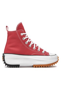 Converse Trampki Run Star Hike A05136C Czerwony ze sklepu MODIVO w kategorii Trampki damskie - zdjęcie 176703647