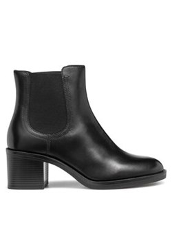 Geox Botki D Serilda 60 D46XXB 00043 C9999 Czarny ze sklepu MODIVO w kategorii Botki - zdjęcie 176712049