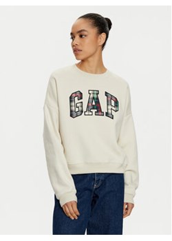 Gap Bluza 645565-01 Beżowy Regular Fit ze sklepu MODIVO w kategorii Bluzy damskie - zdjęcie 176719109