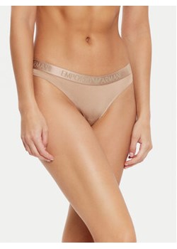 Emporio Armani Underwear Komplet 2 par fig brazylijskich 163337 4F235 16355 Beżowy ze sklepu MODIVO w kategorii Majtki damskie - zdjęcie 176720535