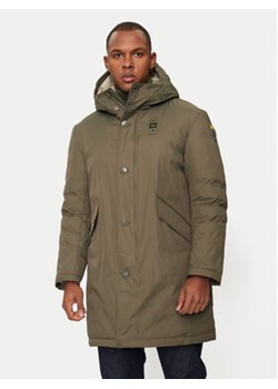 Blauer Parka 24WBLUK11208 Zielony Regular Fit ze sklepu MODIVO w kategorii Parki męskie - zdjęcie 176727598