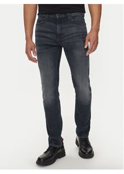 Hugo Jeansy 50517504 Szary Slim Fit ze sklepu MODIVO w kategorii Jeansy męskie - zdjęcie 176729579