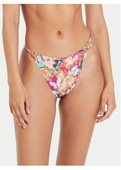 Guess Dół od bikini E4YO02 MC04R Różowy ze sklepu MODIVO w kategorii Stroje kąpielowe - zdjęcie 176730129