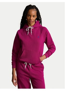 Polo Ralph Lauren Bluza 211943007010 Różowy Regular Fit ze sklepu MODIVO w kategorii Bluzy damskie - zdjęcie 176737038