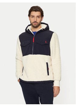 Polo Ralph Lauren Polar 710880442007 Écru Regular Fit ze sklepu MODIVO w kategorii Bluzy męskie - zdjęcie 176737957