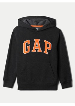 Gap Bluza 516663-07 Czarny Regular Fit ze sklepu MODIVO w kategorii Bluzy chłopięce - zdjęcie 176741779