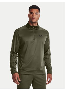 Under Armour Bluza Armor Fleece 1373358 Zielony Regular Fit ze sklepu MODIVO w kategorii Bluzy męskie - zdjęcie 176742669