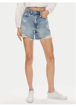 Gina Tricot Szorty jeansowe 22289 Niebieski Straight Fit ze sklepu MODIVO w kategorii Szorty - zdjęcie 176746039