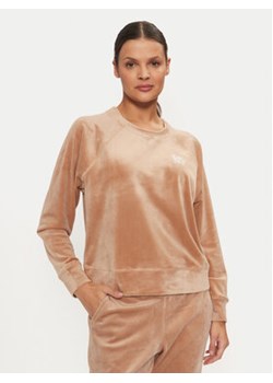 DKNY Bluza DP4T1057 Beżowy Regular Fit ze sklepu MODIVO w kategorii Bluzy damskie - zdjęcie 176753057