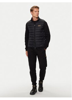 EA7 Emporio Armani Kamizelka 8NPQ06 PNGPZ 0208 Czarny Regular Fit ze sklepu MODIVO w kategorii Kamizelki męskie - zdjęcie 176753087