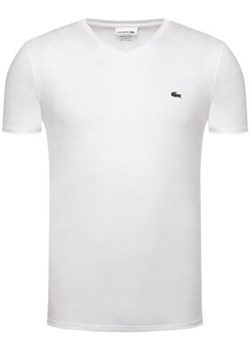 Lacoste T-Shirt TH6710 Biały Regular Fit ze sklepu MODIVO w kategorii T-shirty męskie - zdjęcie 176756056