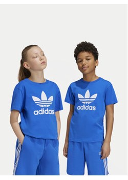 adidas T-Shirt adicolor Trefoil IY7425 Niebieski Regular Fit ze sklepu MODIVO w kategorii T-shirty chłopięce - zdjęcie 176762796