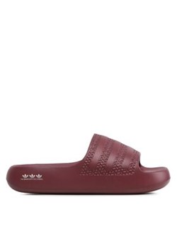 adidas Klapki adilette Ayoon Slides HP9573 Bordowy ze sklepu MODIVO w kategorii Klapki damskie - zdjęcie 176765347